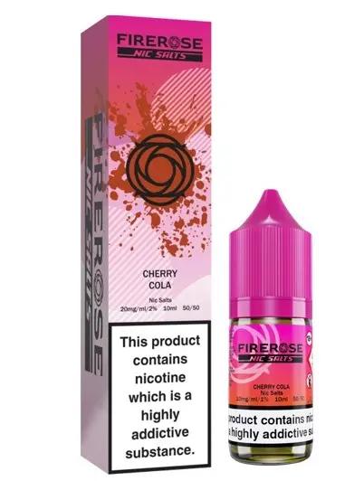 Product Image of Cherry Cola Nic Salt E-Liquid by Firerose 5000 Salts 10ml